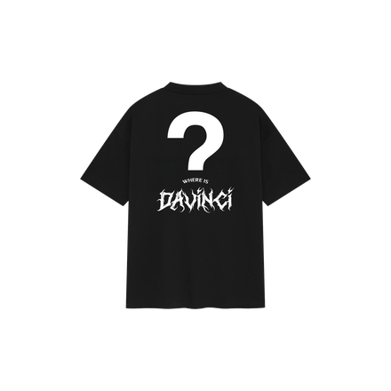 BLACK QUESTION MARK T-Shirt